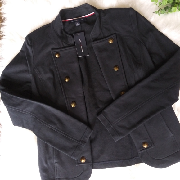 Tommy Hilfiger Jackets & Blazers - Tommy Hilfiger Military Band Jacket NWT Size M